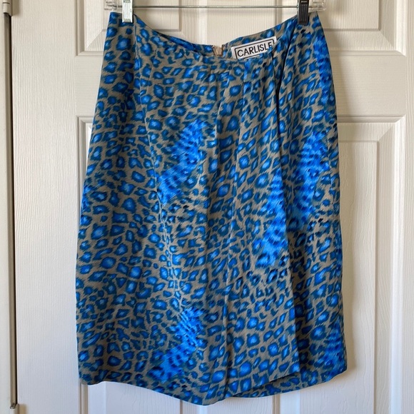 100% SILK skirt. Size 10. - Picture 3 of 6